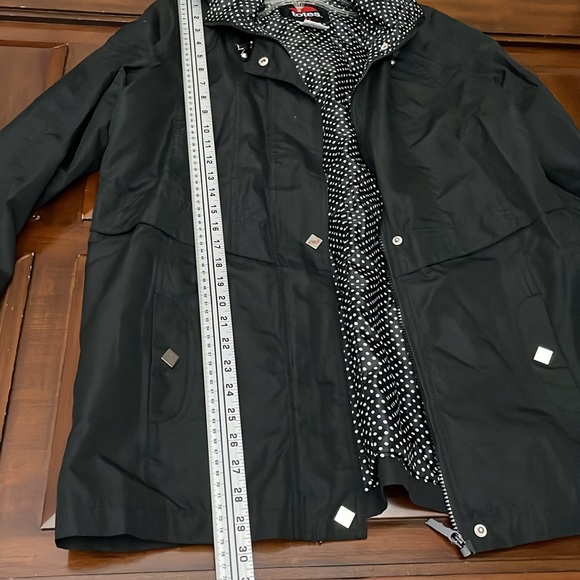 Women’s size medium black with polkadots totes jacket - Picture 14 of 15